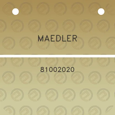 maedler-81002020