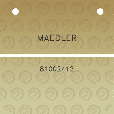 maedler-81002412