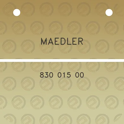 maedler-830-015-00