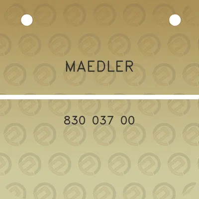 maedler-830-037-00