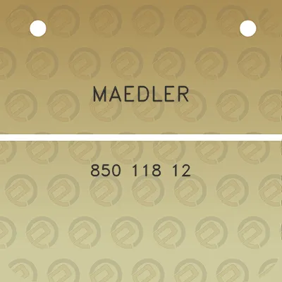 maedler-850-118-12