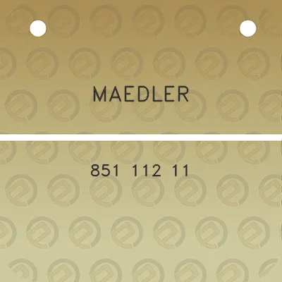 maedler-851-112-11