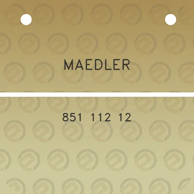 maedler-851-112-12