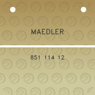 maedler-851-114-12