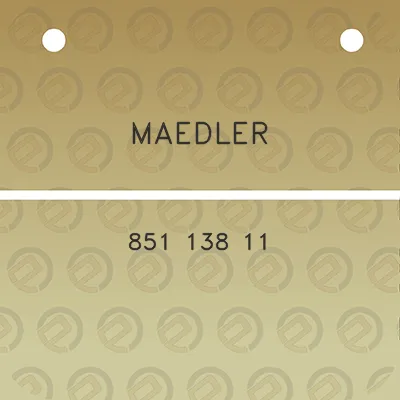 maedler-851-138-11