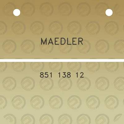 maedler-851-138-12