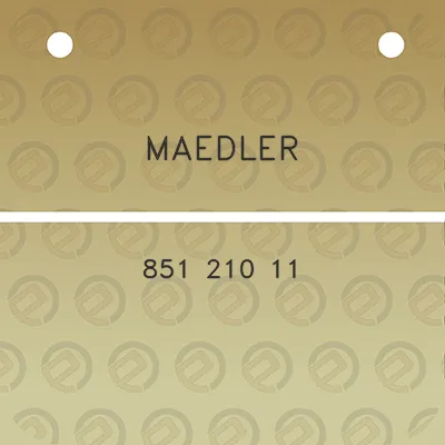 maedler-851-210-11