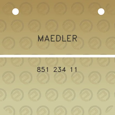 maedler-851-234-11