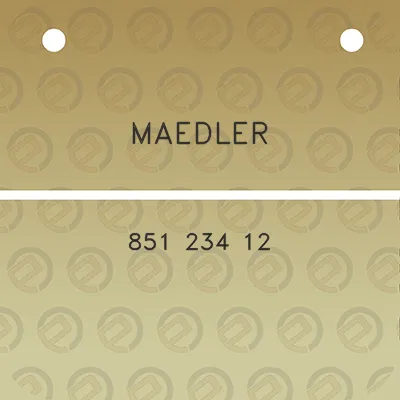 maedler-851-234-12