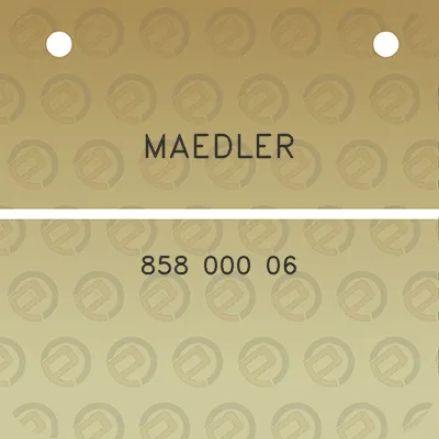 maedler-858-000-06