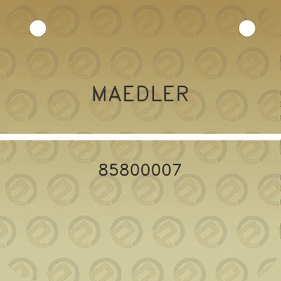 maedler-85800007