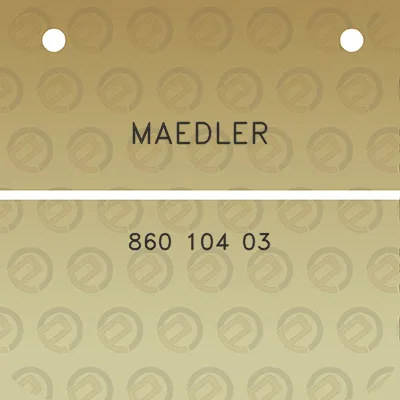 maedler-860-104-03