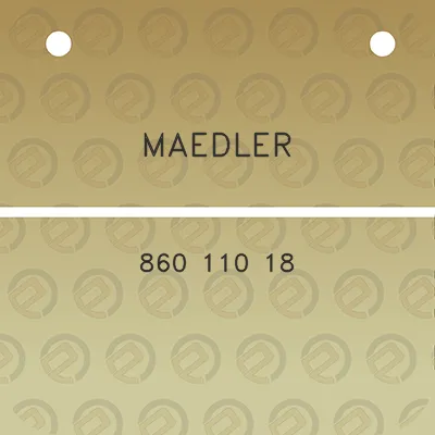 maedler-860-110-18