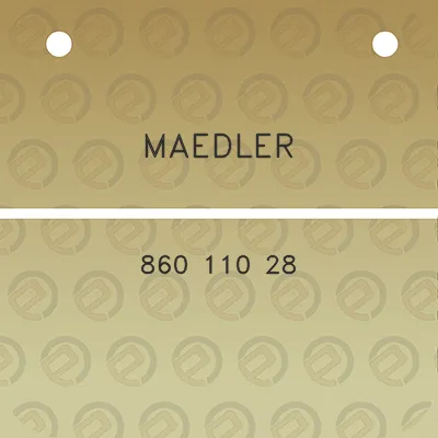 maedler-860-110-28