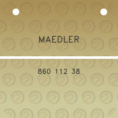 maedler-860-112-38