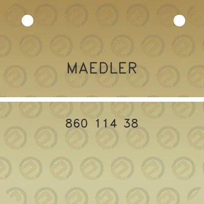 maedler-860-114-38