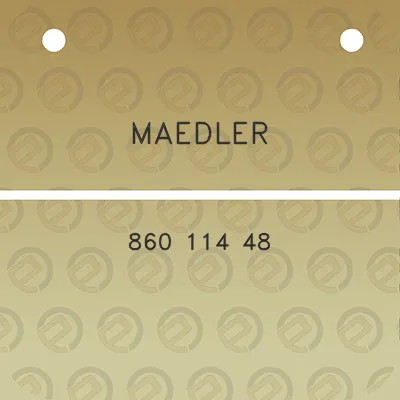 maedler-860-114-48