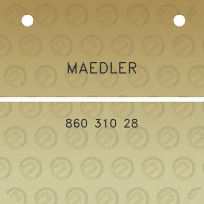 maedler-860-310-28