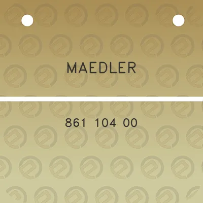 maedler-861-104-00