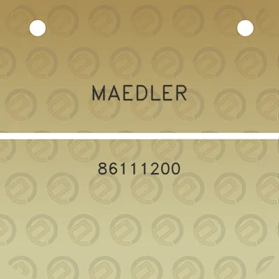 maedler-86111200