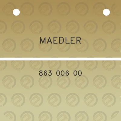 maedler-863-006-00