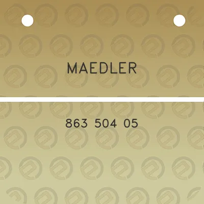 maedler-863-504-05