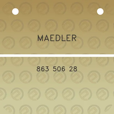 maedler-863-506-28