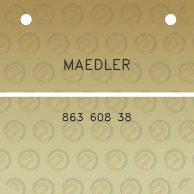 maedler-863-608-38