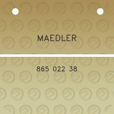 maedler-865-022-38