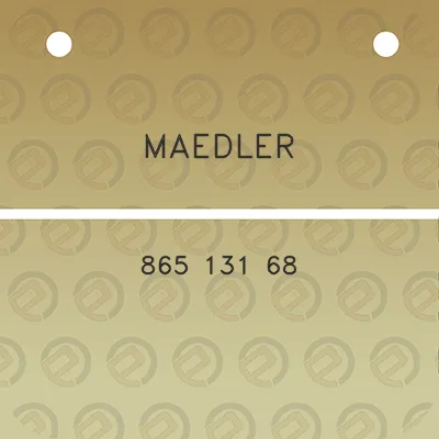 maedler-865-131-68