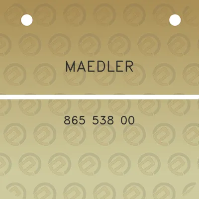 maedler-865-538-00