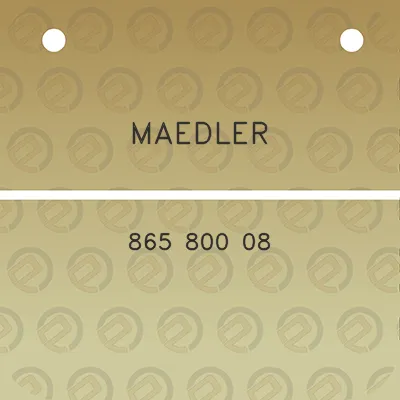 maedler-865-800-08