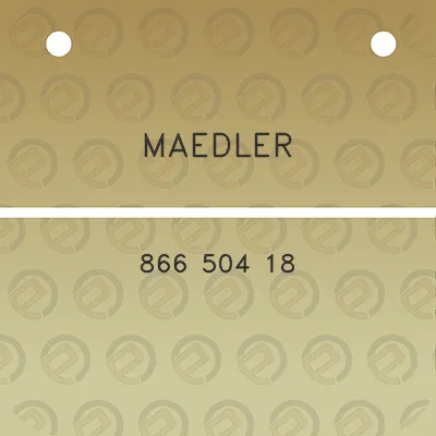 maedler-866-504-18