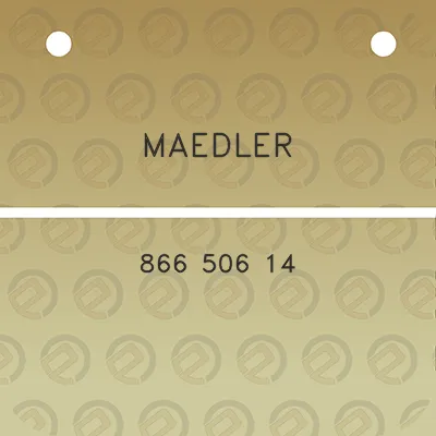 maedler-866-506-14