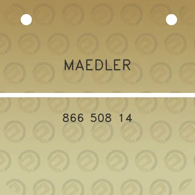 maedler-866-508-14