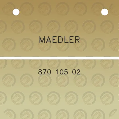 maedler-870-105-02