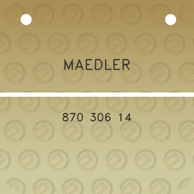 maedler-870-306-14