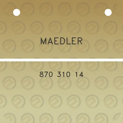 maedler-870-310-14