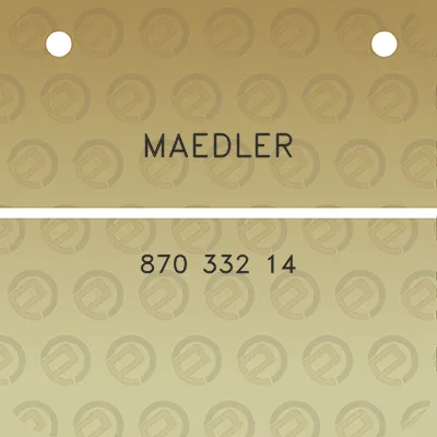 maedler-870-332-14