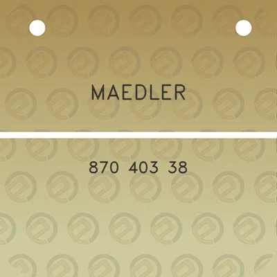 maedler-870-403-38