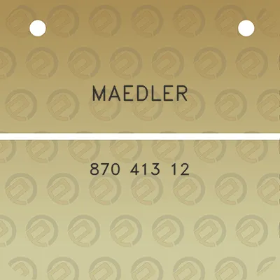 maedler-870-413-12