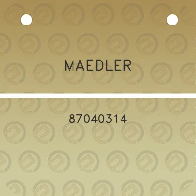 maedler-87040314