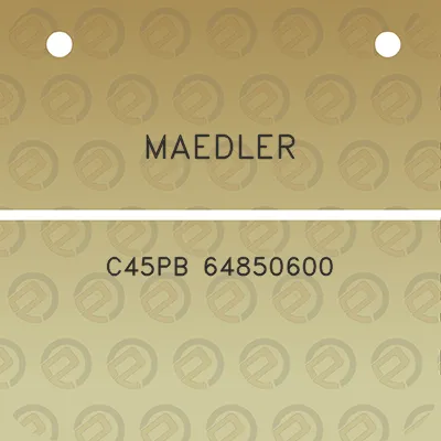 maedler-c45pb-64850600