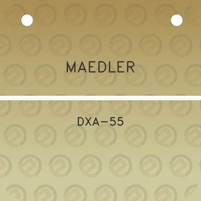 maedler-dxa-55