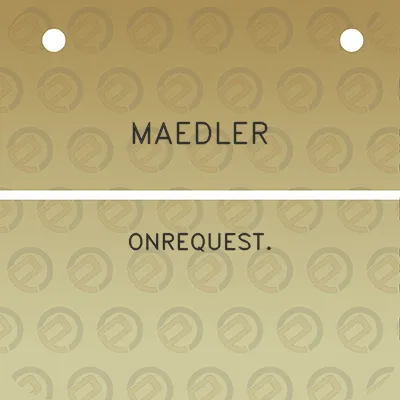 maedler-onrequest