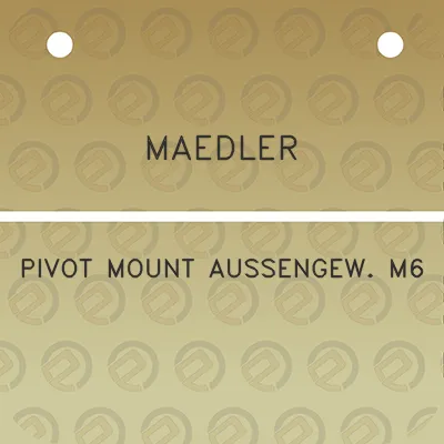 maedler-pivot-mount-aussengew-m6