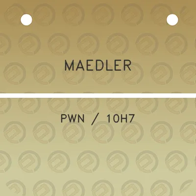 maedler-pwn-10h7