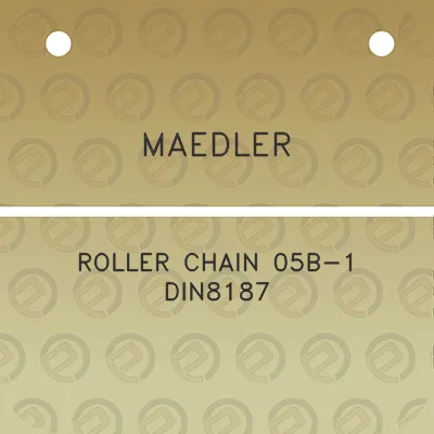 maedler-roller-chain-05b-1-din8187