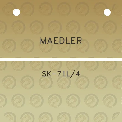 maedler-sk-71l4