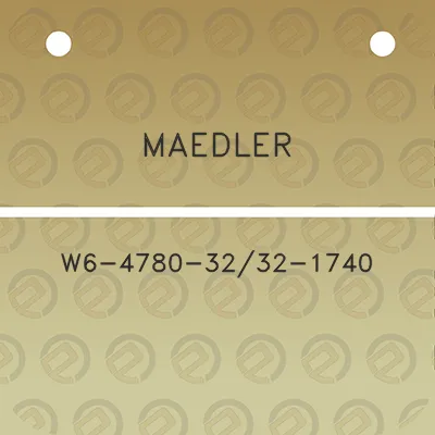 maedler-w6-4780-3232-1740